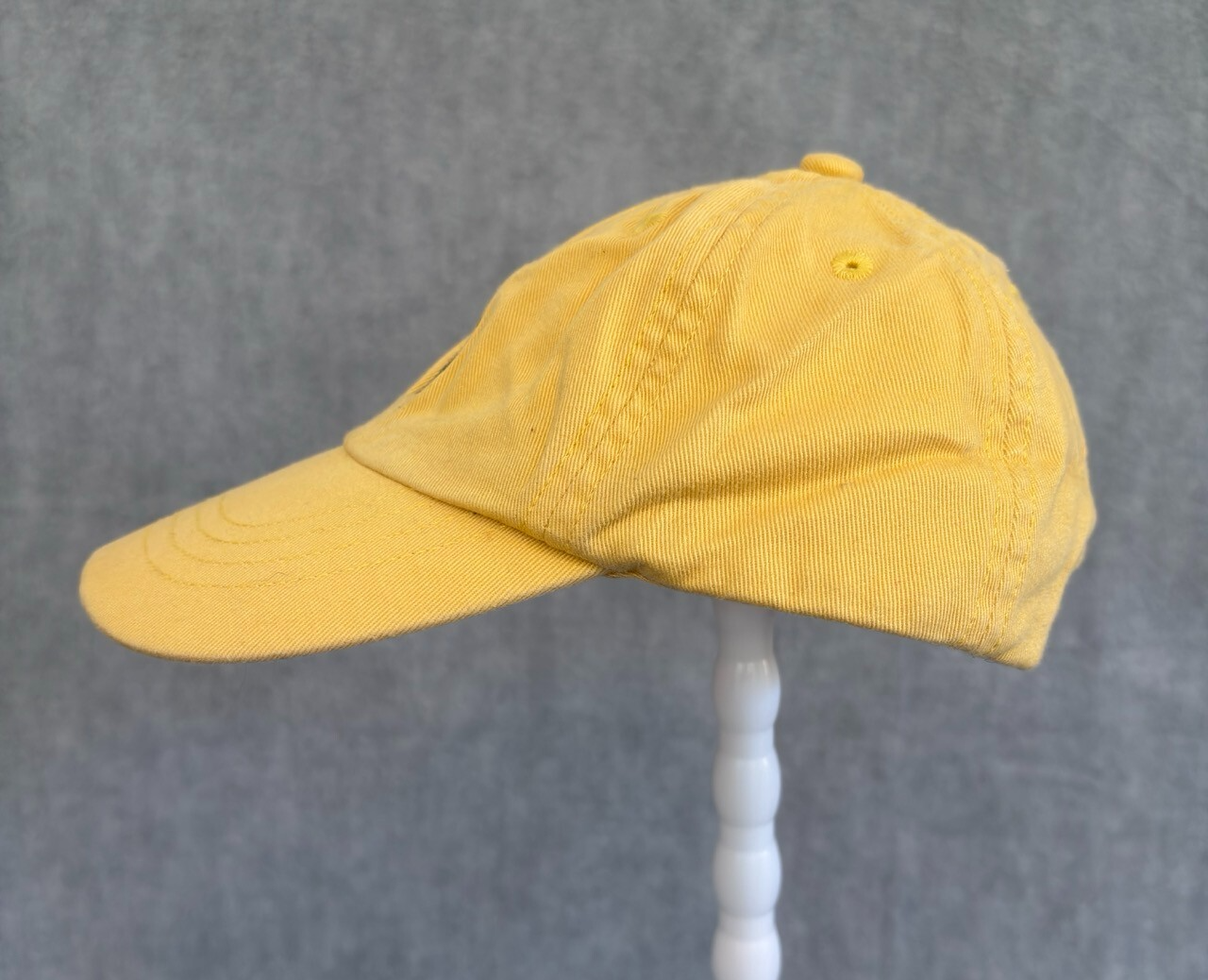 Cappello Polo Ralph Lauren Ragazzo Bambini 2T 4T Giallo Regolabile Cotone Blu Pony