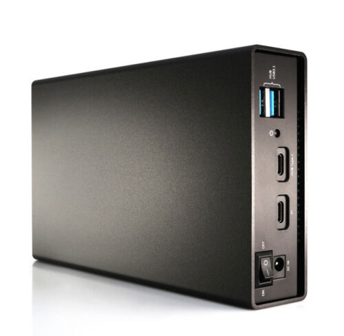 compatily LV22 USB-C 10Gbps Portable External HDD Enclosure and HUB - Picture 2 of 3