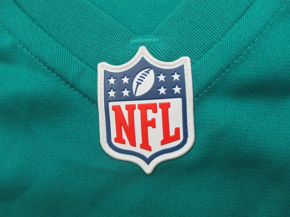Camiseta deportiva de fútbol americano verde azulado talla M de la NFL para mujer Foto 3 de 4