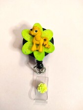 Cute Pony Badge Reel Holders Retractable ID Handmade Gift Nurse