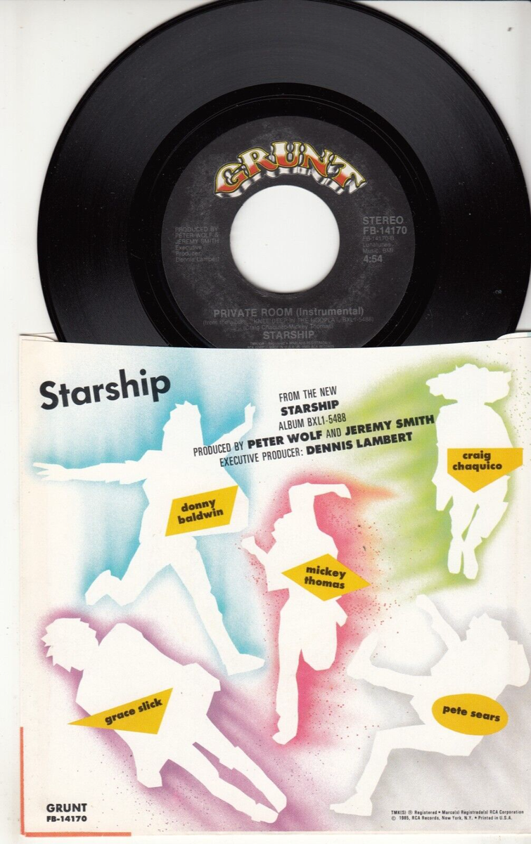 JEFFERSON) STARSHIP - WE BUILT THIS CITY - ORIG. 45 WPS