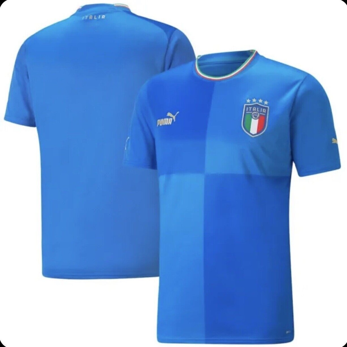 Men's Puma Italy National Team Home Ultraweave Soccer Jersey