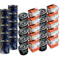 10X Original Mahle / Knecht ÖLfilter OC 204 + 10X SCT Motor Flush MotorspüLung