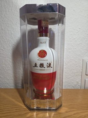 Wu Liang Ye Baijiu Premium, 52% Vol. 500 ml Originalverpackt und Versiegelt.