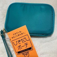 Hobonichi Techo Pouch Turquoise Drawer Pouch
