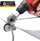 Metall Knabber Bohrer Aufsatz - Elektro Bohrmaschine Schere Aufsatz Cutter Nibb...