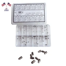 120pcs 12 Sizes Stainless Steel Watch Fixing Screws Pins Repair Accessories A