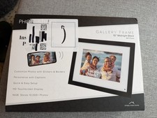 PhotoShare Gallery 10  Midnight Black WiFi Digital Frame