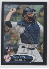 2012 Topps Chrome Black Refractor 79/100 Austin Romine #156 0d4v