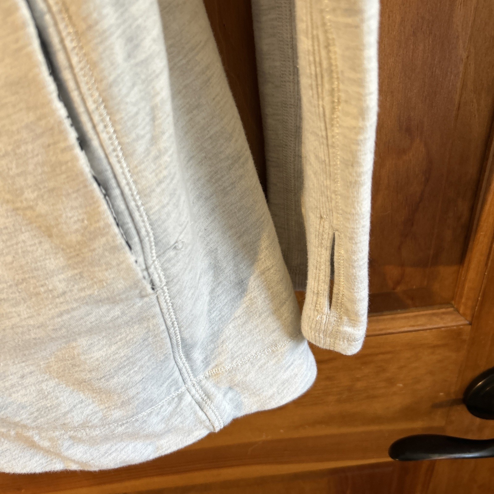 Lululemon Method Wrap Heather Ghost Nesting Bird … - image 3