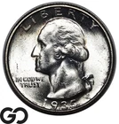 1935-D Washington Quarter Gem, Nice Lustrous Gem BU++