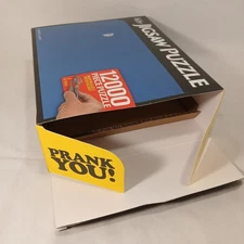 Decoy Gift Box, Gag Gift 12000 Piece Puzzle Box. "Majestic Moon" Empty Box.