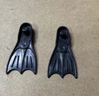 Vintage GI Joe Cobra EELS Wetsuit Flippers Accessory Part ARAH 1985 1986