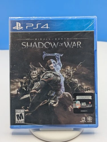 MIDDLE EARTH SHADOW OF WAR Video Game PS4 Playstation 4