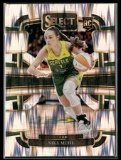 2024 Panini Select WNBA #27 Nika Muhl Prizms Silver Flash