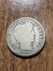 1909 Barber Liberty Head Dime 90% silver Actual coin Good Coin