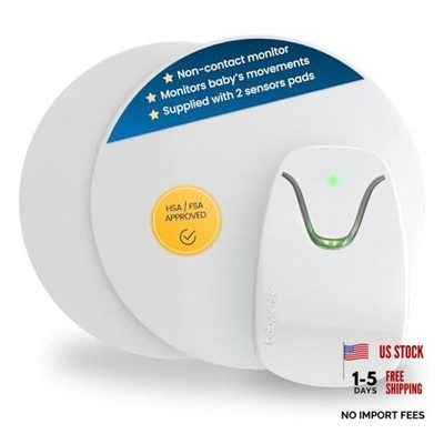  7 Baby Sleep Breathing Movement Monitor for Newborn and Infants, Babysense 7