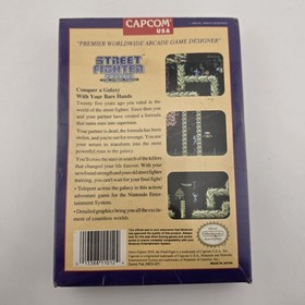 Street Fighter 2010 - Box Only - Nintendo Nes - Vtg Resealed - (No Game)