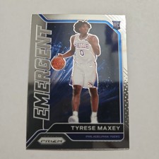 2020-21 Panini Prizm - Emergent Tyrese Maxey #24 (RC)