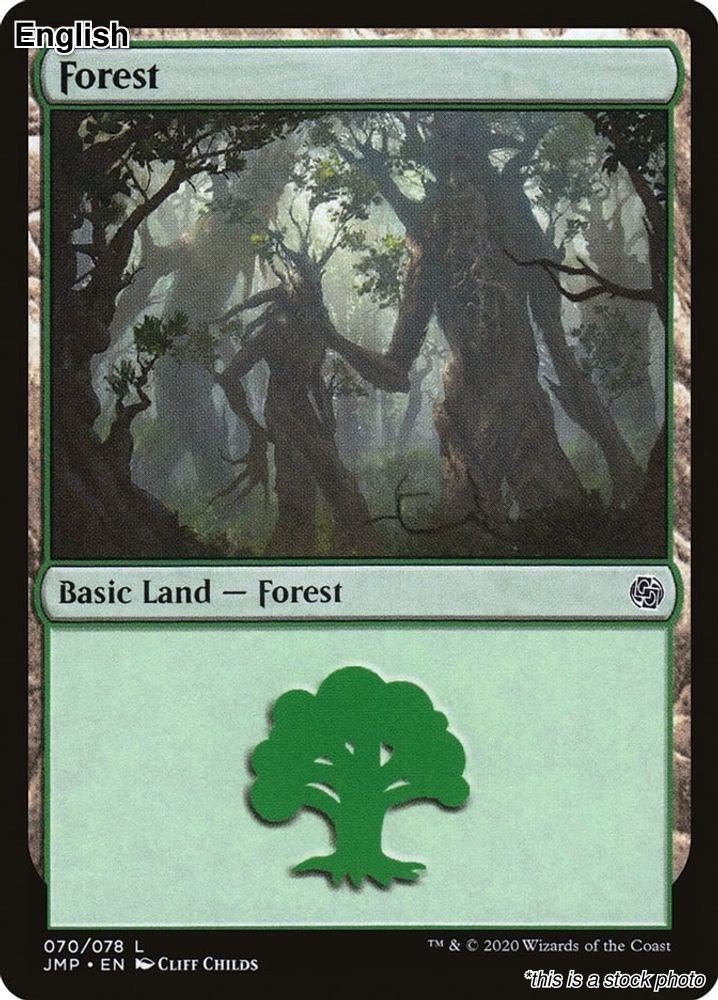 MTG Forest (070) [JMP - 70] LP