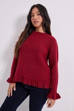 Dorothy Perkins Red Jumper Womens Casual Jumpers & Cardigans