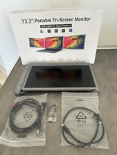 YUTOO 13.3  Triple Laptop Tri Screen Monitor Extender