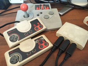 NEC PC Engine Console Bundle Turbo Stick Multi-tap Tested Ship from Japan