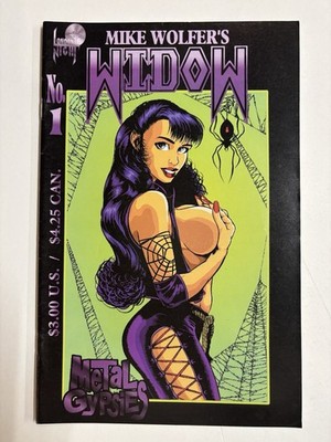 Widow Metal Gypsies #1 - 1995 - London Night Studios - Mike Wolfer