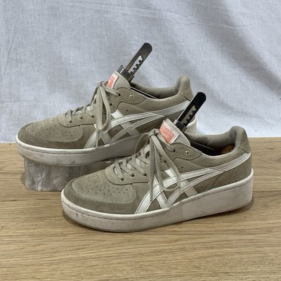 ASICS Onitsuka Tiger GSM Women's Size 6.5 Platform Beige White Shoes 