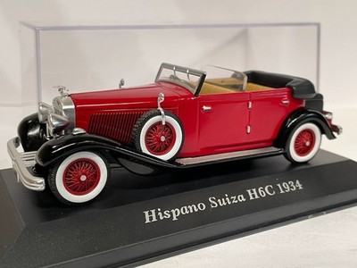 Hispano Suiza H6C 1934 1/43 Ixo Altaya Diecast modelcar