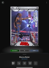 VIDEOGAME Topps WWE Slam 26 - MAIN EVENT RUMBLE ROYALTY Base - BIANCA BELAIR