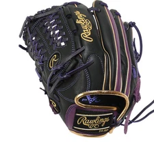 Rawlings GJ5FHTCN6L1-BPPL-RH Youth Glove LH Black Purple Soft JDM All-Round JP