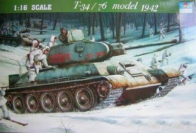 Trumpeter 00905 Maßstab 1:16 Soviet T-34/76 Mod.1942