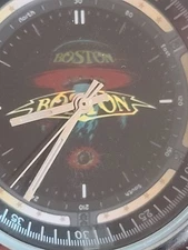 BOSTON band wristwatch brand new in red presentation box it runs see video
