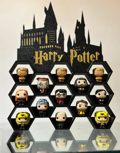 Harry Potter Kinder Joy Display Stand Quidditch Funko Style Holder