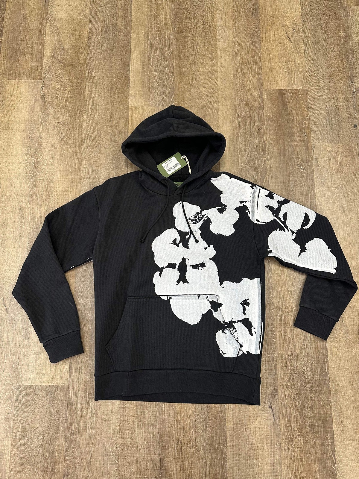Denim Tears Biggie Cotton Wreath Sweatshirt Black - Size Medium