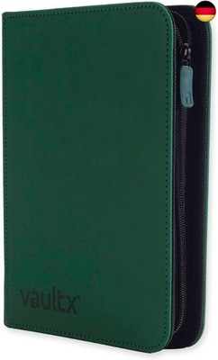 Vault X 4-Taschen-Trading-Kartenordner mit Reißverschluss, 160 Karten, Premium 