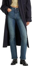 Levi's Women's 725 High Rise Bootcut Jeans Stretch 24X32 Dark Indigo