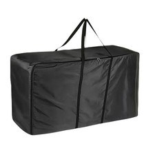 Farm Use Hay Storage Bag with Zipper and Handles 115cm x 36cm x 59cm Black