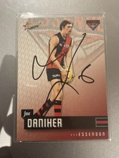 Essendon Signed Joe Daniher AFL Select 2014 Autograph Card