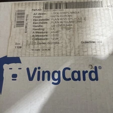 New ving card Hotel lock.  open box