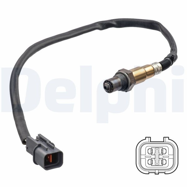 ES21232-12B1 Delphi Lambdasonde FüR Hyundai,Kia-image