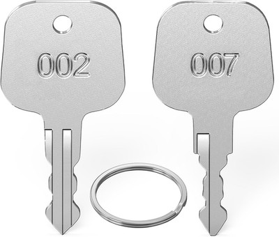 Schlüssel für TSA Gepäckschlösser 2 Stück, Ancable TSA007 TSA002 Hauptschlüssel...