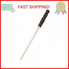 Arkansas Sharpeners AC46 Ceramic 11.5" Sharpening Stick w/ 7" Rod  Wood Handle