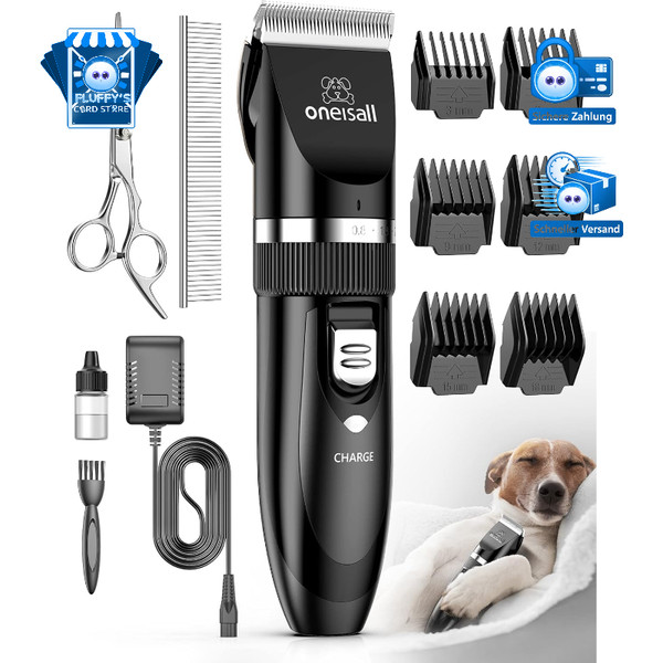Leise Hundeschermaschine Elektrisch FüR Hunde Und Katzen, Schnurlos-image