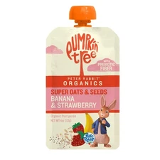 Organics Super Oats & Seeds, Banana & Strawberry, 4 Ounce (Pack of 10)