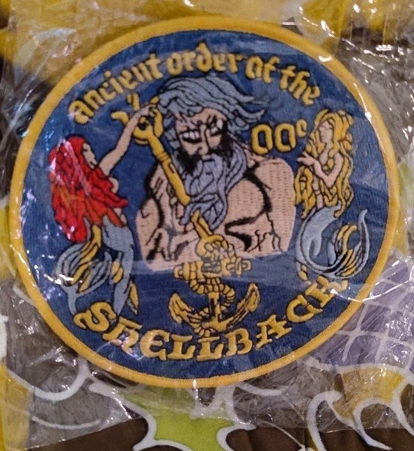 Ancient Order of The Shellback Patch – 4 Inch Embroidered Naval Tradition...