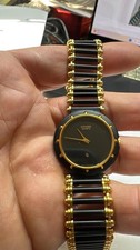 RARE Vintage GT Citizen 3620-895576 Men’s Quartz Watch Black Ladder NR for PARTS