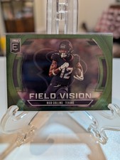 2025 Donruss Elite - Green Field Vision Nico Collins #3 Houston Texans
