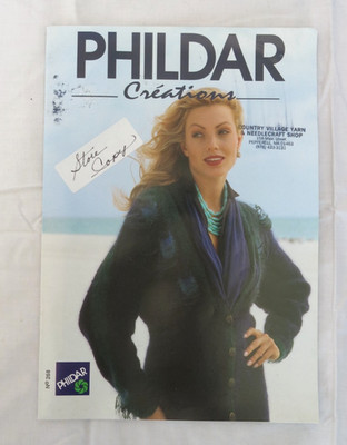 Phildar Creations Pattern Book 268 Knitting Magazine Vintage 90s